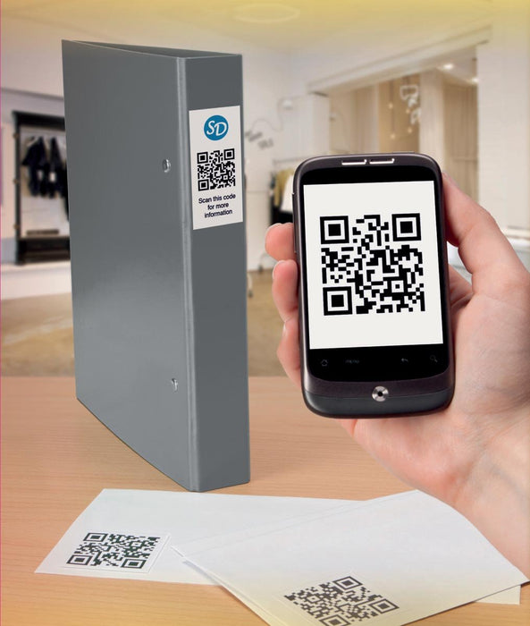 Avery printbare QR - etiketten ft 45 x 45 mm (b x h), 400 stuks - OfficeTown