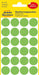 Avery Ronde etiketten diameter 18 mm, lichtgroen, 96 stuks - OfficeTown