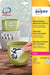 Avery uitneembare weersbestendige etiketten Ft 63,5 x 33,9 mm (b x h), wit, doos van 480 etiketten - OfficeTown