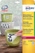 Avery verwijderbare weerbestendige etiketten Ft 45,7 x 21,2 mm (b x h), wit, doos van 960 etiketten - OfficeTown