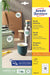 Avery Zweckform ronde etiketten, diameter 60 mm, wit, permanent klevend, 120 etiketten, 10 vellen - OfficeTown