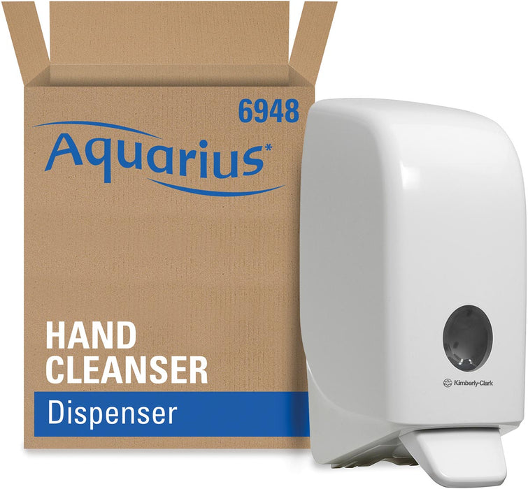 Kimberly-Clark Aquarius handdesinfectie dispenser, wit, 1 liter