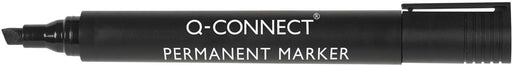 Q-CONNECT permanente marker, 2-5 mm, schuine punt, zwart 10 stuks, OfficeTown
