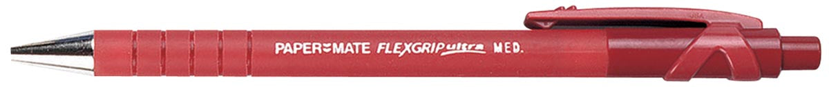 Paper Mate balpen Flexgrip Ultra RT medium, rood