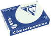 Clairefontaine Trophée Pastel, gekleurd papier, A4, 160 g, 250 vel, lichtgroen 4 stuks, OfficeTown