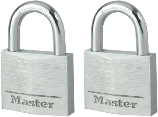 De Raat Master Lock hangslot met sleutelslot, model 9130EURT, pak van 2 stuks 4 stuks, OfficeTown