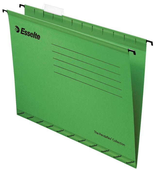 Esselte hangmappen voor laden Classic, groen, doos van 25 stuks met tussenafstand van 330 mm