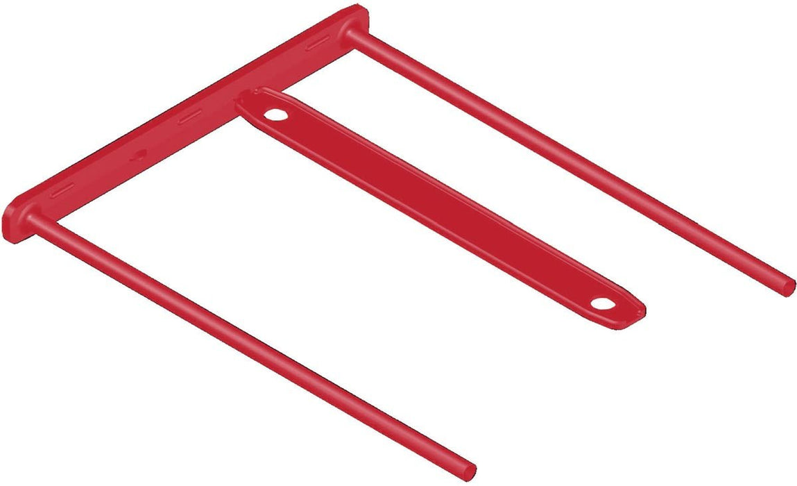 Bankers Box archiefbinder D - clip, 100 stuks, rood - OfficeTown