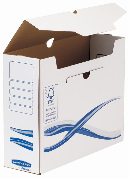 Bankers Box Basic, transfer archiefdoos, ft A4+, rug van 10 cm 25 stuks - OfficeTown