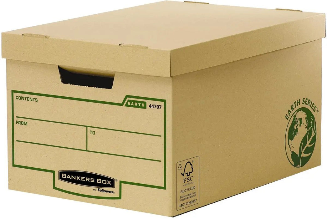 Bankers Box Earth Series opbergdoos, groot, rug van 32,5 cm, 10 stuks - OfficeTown