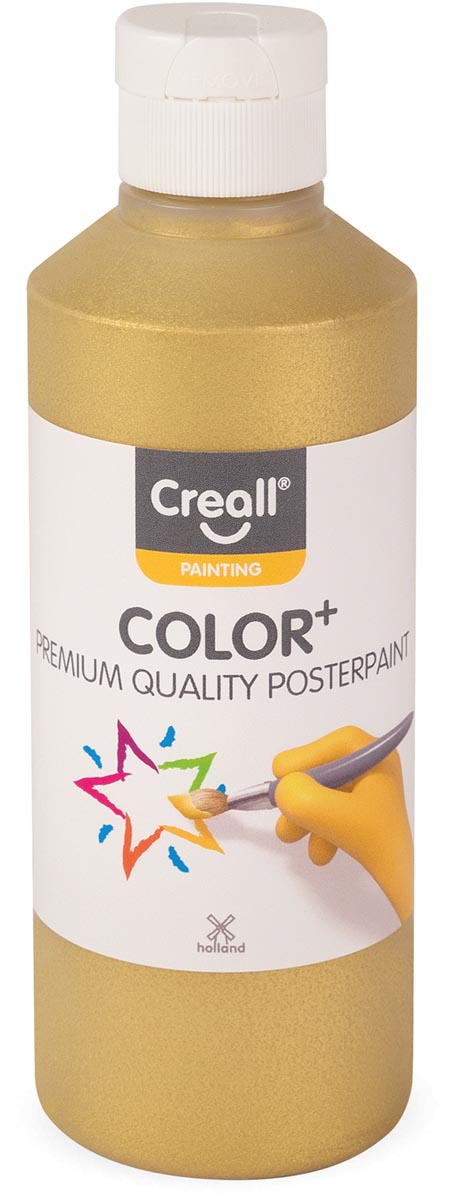 Plakkaatverf Creall Color goud 6 stuks, OfficeTown
