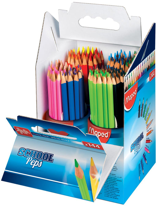 Maped kleurpotlood Color'Peps, 144 potloden (classpack) 12 stuks, OfficeTown