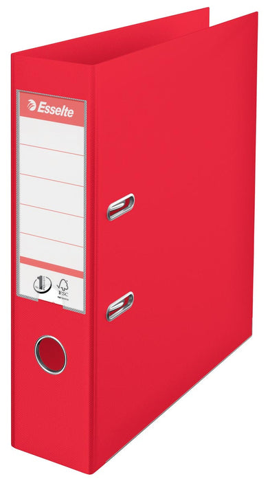 Esselte Ordner Power N° 1 Vivida ft A4, rug van 7,5 cm, rood