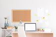 Bi - Office Earth Prime kurkbord met eiken omlijsting, 90 x 60 cm - OfficeTown