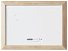 Bi - Office Kamashi magnetisch whiteboard met naturel kader - Ft 60 x 45 cm - OfficeTown