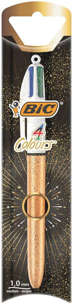 Bic 4 Kleuren Frozen, balpen, 0,32 mm, 4 klassieke inktkleuren, op blister
