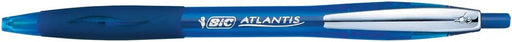 Bic Atlantis Soft balpen 1 mm, blauw, 12 stuks - OfficeTown
