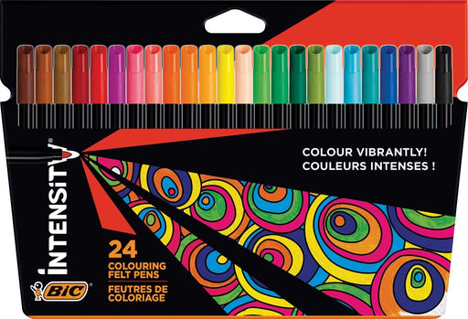 Bic viltstift Intensity Up, etui met 24 stuks - OfficeTown