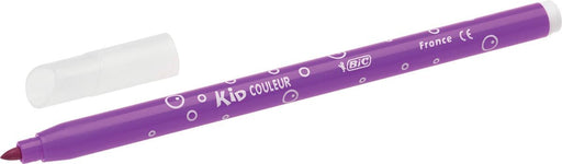 Bic viltstift Kid Couleur 12 stiften met geblokkeerde punt - OfficeTown
