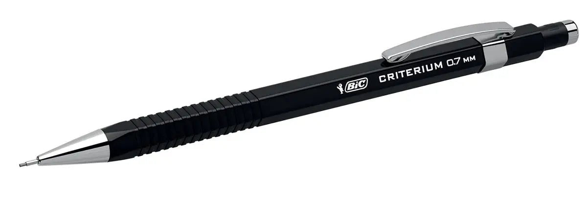 Bic vulpotlood Criterium 0,7 mm 12 stuks met indraaibare gum - OfficeTown
