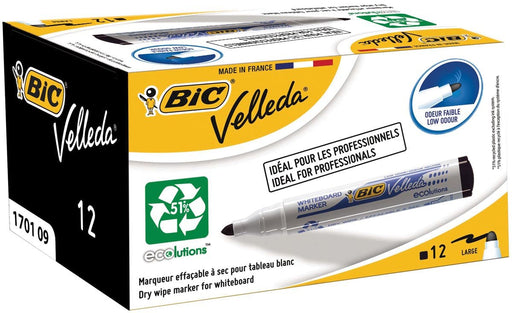 Bic whiteboardmarker 1701 zwart - OfficeTown