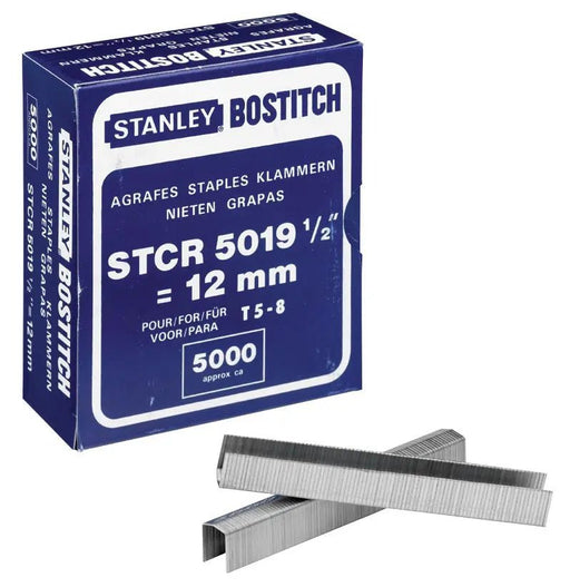 Bostitch Nietjes STCR501912E (12 mm), voor PC8000, doos van 5.000 nietjes - OfficeTown