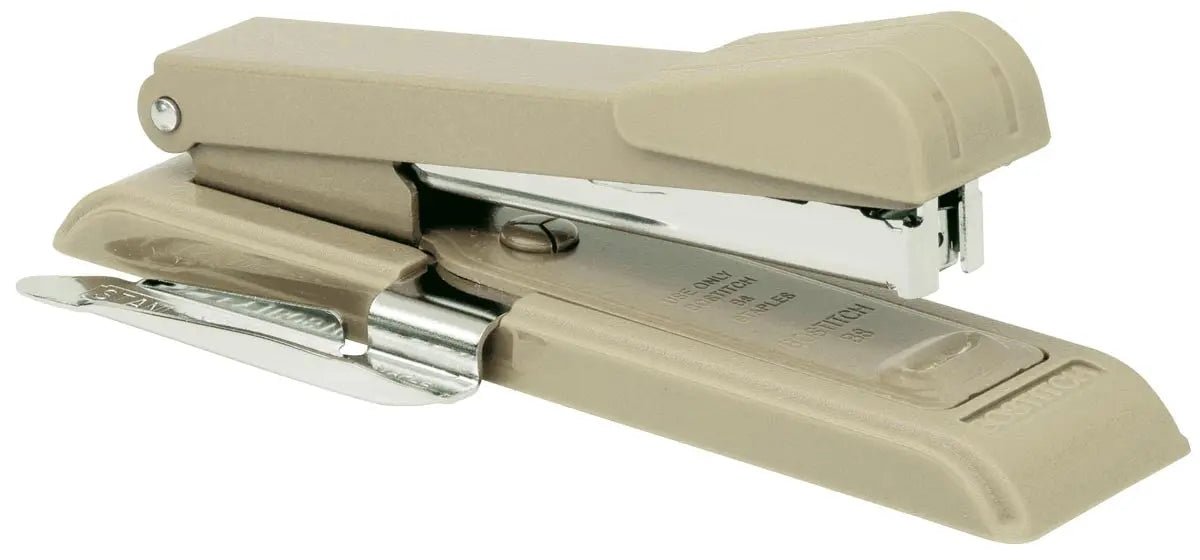 Bostitch nietmachine met ontnieter en 200 nietjes, ivoor - OfficeTown