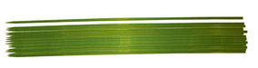 Bouhon bloemenstokje met groene houten stokjes 4 x 40 cm - 100 stuks - OfficeTown