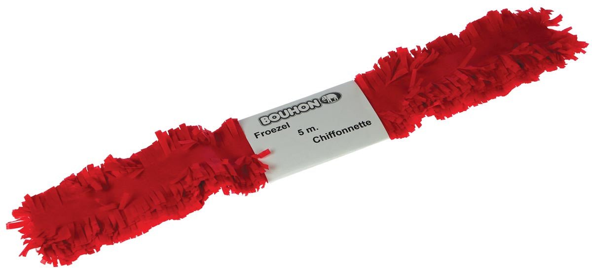 Bouhon Froezelpapier Rood - 5 m x 6 cm - OfficeTown