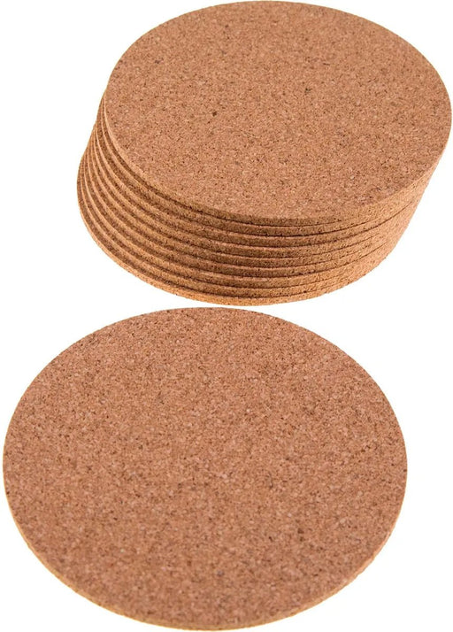 Bouhon zakje met 10 ronde kurkvellen, 9cm x 2,7mm - OfficeTown