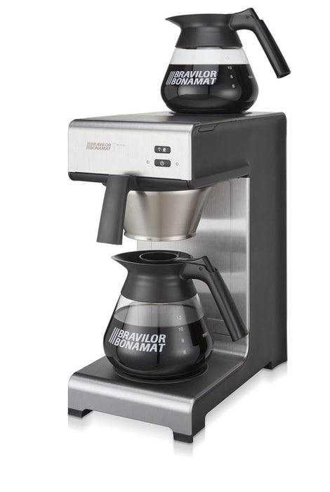 Bravilor Bonamat filterkoffieapparaat Mondo met 2 glazen koffiekannen - OfficeTown