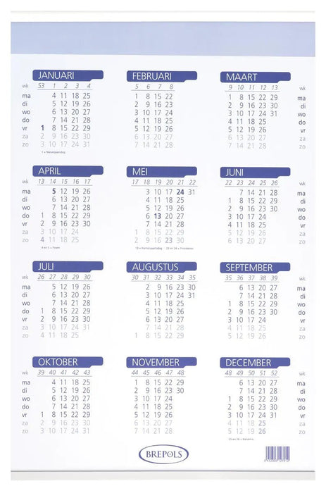 Brepols Jaarkalender, 2025 - OfficeTown