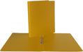 Bronyl Nature ringmap, voor ft A4, uit PP, 2 ringen van 25 mm, mosterdgeel - OfficeTown