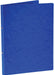 Bronyl ringmap, voor ft A4, uit glanskarton, 2 ringen van 16 mm, blauw - OfficeTown