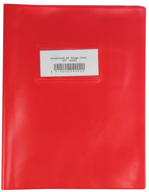 Bronyl schriftomslag ft 16,5 x 21 cm (schrift), rood 10 stuks - OfficeTown