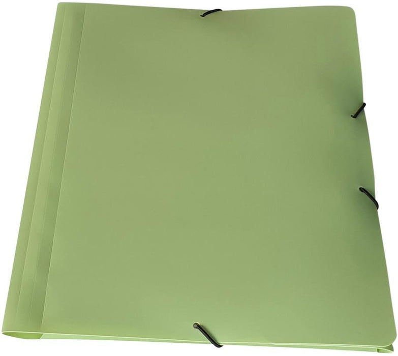 Bronyl Sorbet elastomap ft A5, uit PP, assorti met 3 kleppen en elastosluiting - OfficeTown