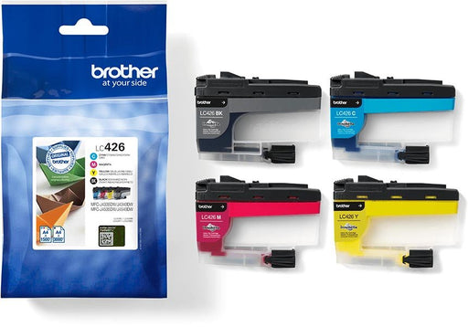 Brother inktcartridge, 1.500 - 3.000 pagina's, OEM LC - 426VAL, 4 kleuren - OfficeTown