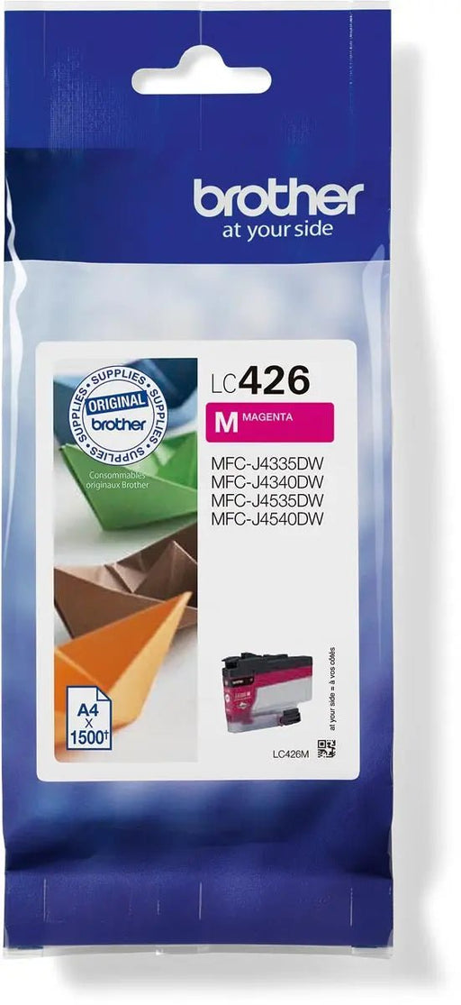 Brother inktcartridge, 1.500 pagina's, OEM LC - 426M, magenta - OfficeTown