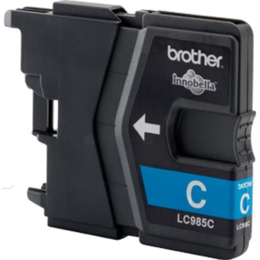 Brother inktcartridge, 260 pagina's, OEM LC - 985C, cyaan - Geschikt voor verschillende Brother printers - OfficeTown