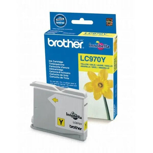 Brother inktcartridge, 300 pagina's, OEM LC - 970Y, geel - OfficeTown