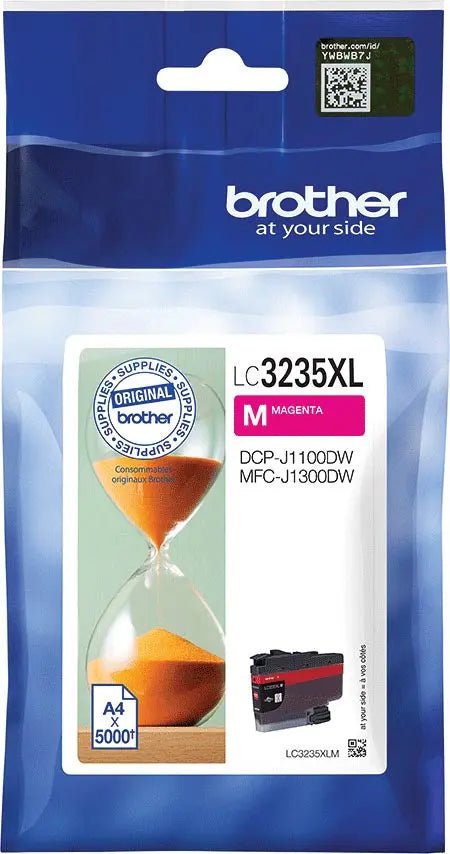 Brother inktcartridge, 5.000 pagina's, OEM LC3235XLM, magenta - OfficeTown