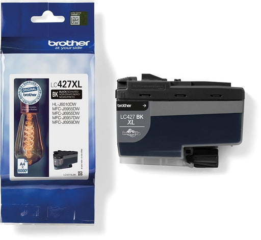 Brother inktcartridge, 6.000 pagina's, OEM LC - 427XLBK, zwart - OfficeTown