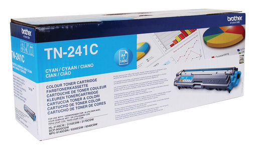 Brother toner, 1.400 pagina's, OEM TN - 241C, cyaan - OfficeTown