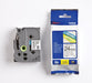 Brother TZe tape voor P - Touch 24 mm, zwart op wit - OfficeTown