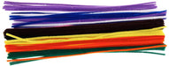 Bundel neon chenilledraad 50 cm x 6 mm, 200 stuks, assorti - OfficeTown