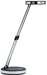 Bureaulamp met LED Puck op voet, in hoogte verstelbaar, daglicht wit licht, zwart - OfficeTown
