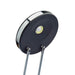 Bureaulamp met LED Puck op voet, in hoogte verstelbaar, daglicht wit licht, zwart - OfficeTown