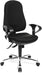 Bureaustoel Topstar Support SY, zwart, chroom basis - OfficeTown