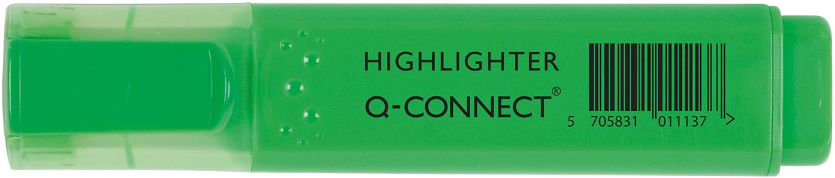 Q-CONNECT markeerstift, groen 10 stuks