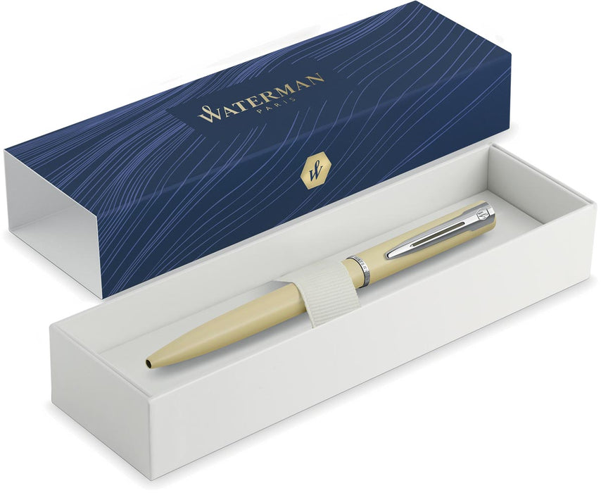 Waterman Balpen Allure Pastel Medium Punt, in Geschenkverpakking, Geel